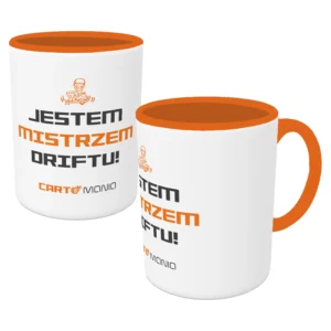 Kubek biały Mistrz Driftu
